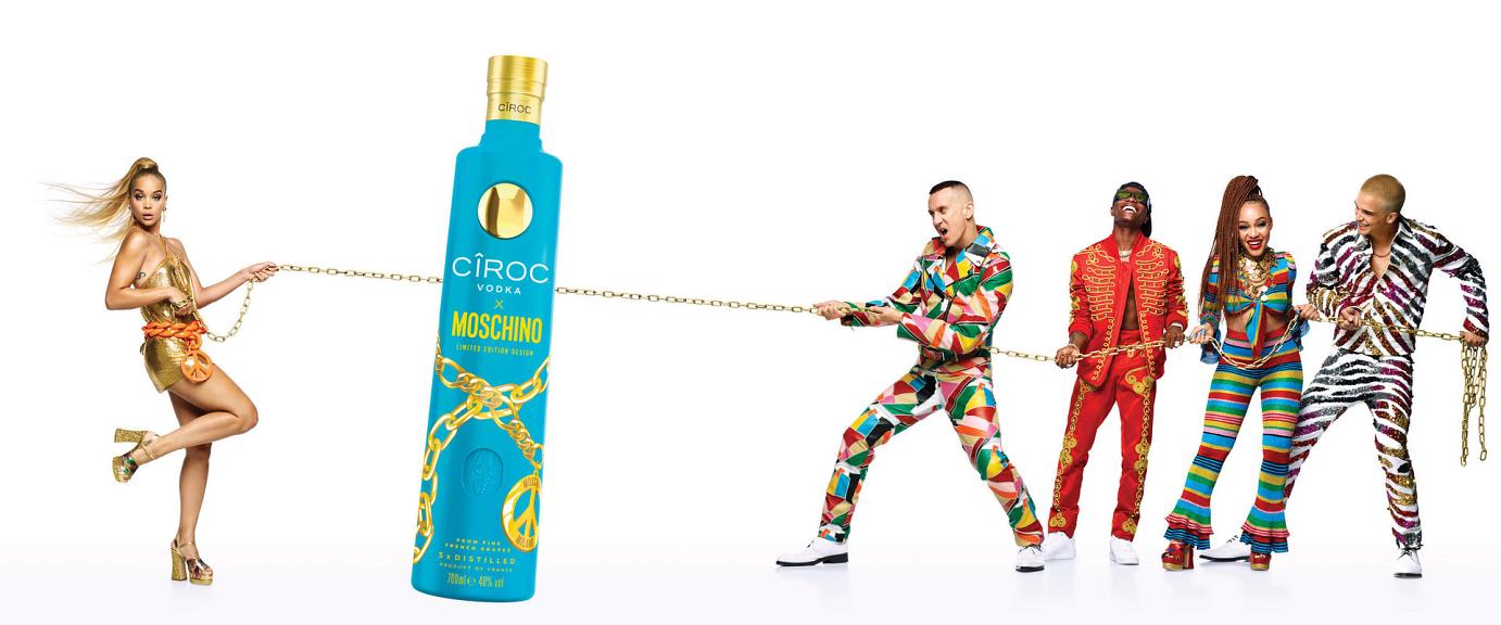 CoqCreative power by ProductionLink s.r.l. Ciroc x Moschino Ciroc-x-Moschino  Ciroc x Moschino